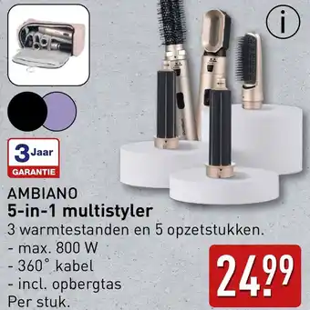 ALDI AMBIANO 5-in-1 multistyler aanbieding