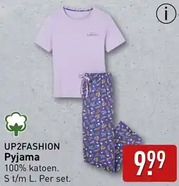 ALDI UP2FASHION Pyjama aanbieding