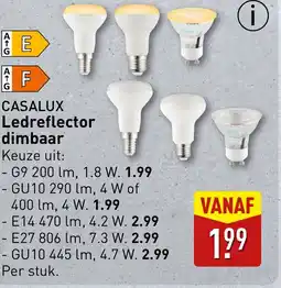 ALDI CASALUX Ledreflector dimbaar aanbieding