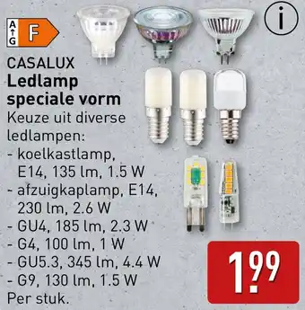 ALDI CASALUX Ledlamp speciale vorm aanbieding