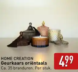 ALDI HOME CREATION Geurkaars oriëntaals aanbieding