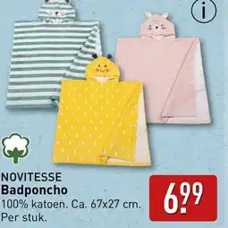 ALDI NOVITESSE Badponcho aanbieding