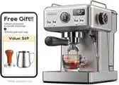 Bol.com HiBREW H10A semi-automatische espressomachine 19 bar koud/heet koffiezetapparaat aanbieding