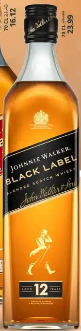 Mitra Johnnie walker  black label aanbieding