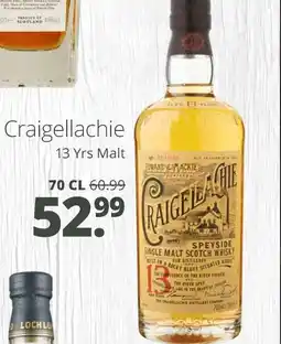 Mitra Craigellachie 13 Yrs Malt aanbieding