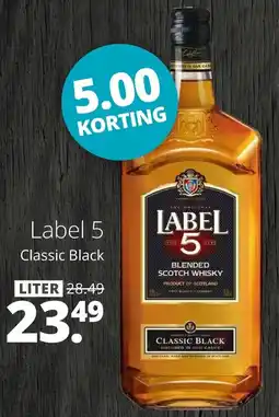 Mitra Label 5 Classic Black aanbieding