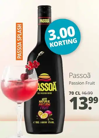 Mitra Passoã Passion Fruit aanbieding