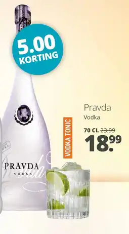 Mitra Pravda Vodka aanbieding