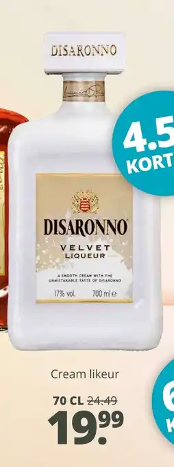 Mitra Disaronno velvet liqueur aanbieding