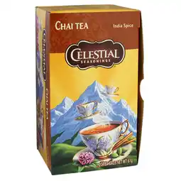 Holland & Barrett Celestial Seasonings Chai Tea India Spice (20 Theezakjes) aanbieding