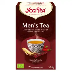 Holland & Barrett Yogi Tea Men’s Tea Bio aanbieding