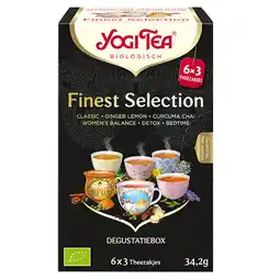 Holland & Barrett Yogi Tea Finest Selection Thee Blends aanbieding