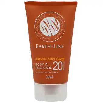 Holland & Barrett Earth·Line Argan Sun SPF 20 Bio - 150ml aanbieding