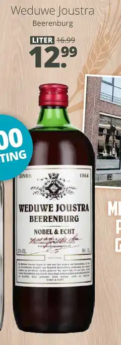 Mitra Weduwe Joustra Beerenburg aanbieding