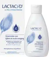 De Online Drogist Lactacyd Ultrahydraterende Wasemulsie - voor tijdens en na de overgang 200ML aanbieding