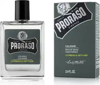 Bol.com Proraso Cypress & Vetyver Cologne 100 ml aanbieding