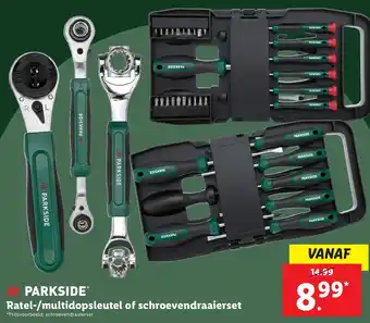 Lidl Ratel multidopsleutel of schroevendraaierset aanbieding