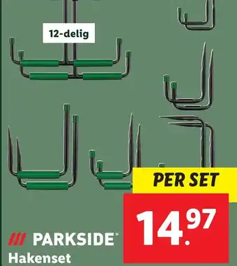 Lidl Hakenset aanbieding