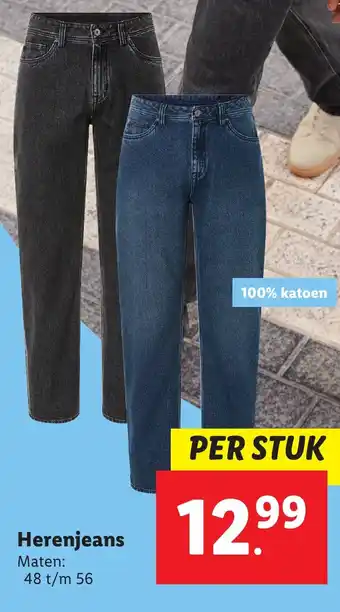 Lidl Herenjeans aanbieding