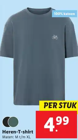 Lidl Heren T-shirt aanbieding