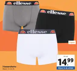 Lidl 3 boxershorts aanbieding