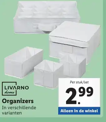 Lidl Organizers aanbieding