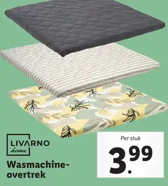 Lidl Wasmachine overtrek aanbieding