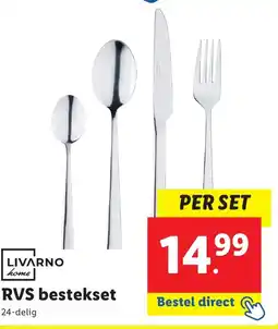 Lidl RVS bestekset aanbieding