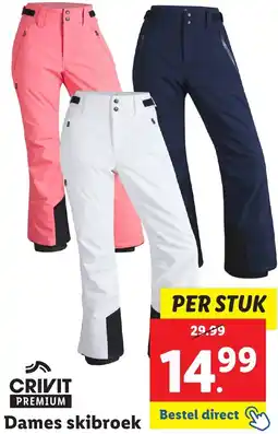 Lidl Dames skibroek aanbieding