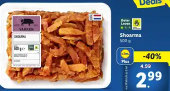 Lidl Shoarma aanbieding