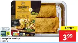 Lidl Loempia's met kip aanbieding