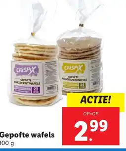 Lidl Gepofte wafels aanbieding