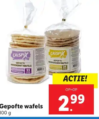 Lidl Gepofte wafels aanbieding