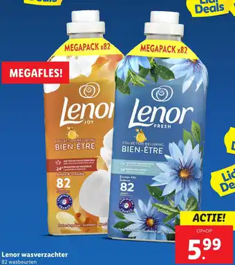 Lidl Lenor wasverzachter aanbieding