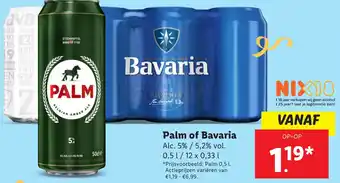 Lidl Palm of Bavaria aanbieding