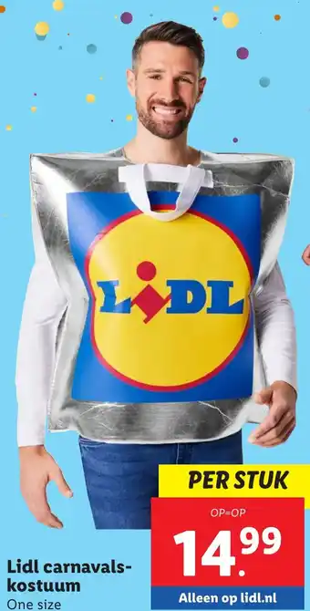 Lidl Lidl carnavals kostuum aanbieding