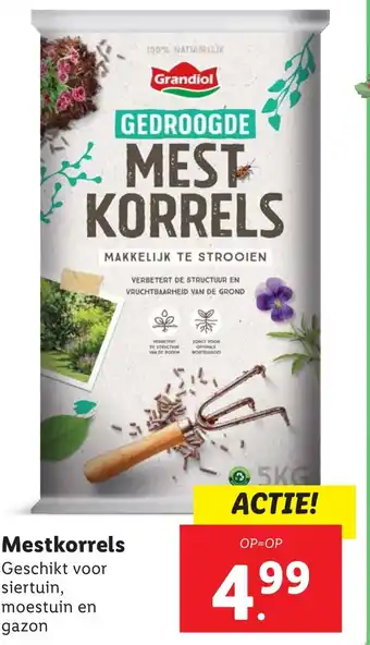 Lidl Mestkorrels aanbieding