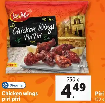 Lidl Chicken wings piri piri aanbieding