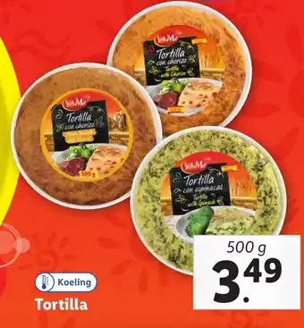 Lidl Tortilla aanbieding