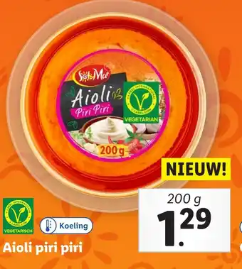 Lidl Aioli piri piri aanbieding