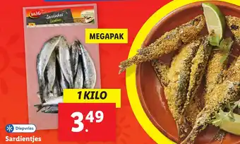 Lidl Sardientjes aanbieding