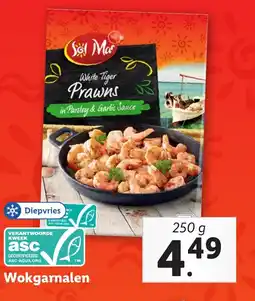 Lidl Wokgarnalen aanbieding