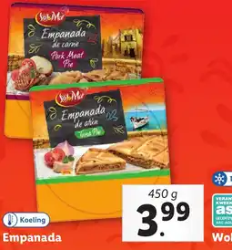 Lidl Empanada aanbieding