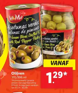 Lidl Olijven aanbieding