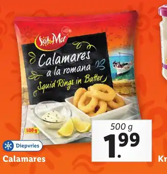 Lidl Calamares aanbieding