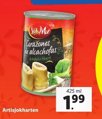 Lidl Artisjokharten aanbieding
