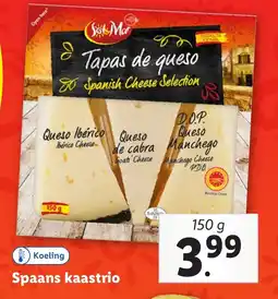 Lidl Spaans kaastrio aanbieding