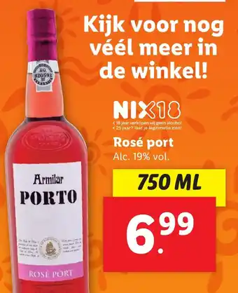 Lidl Rosé port aanbieding