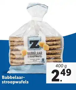 Lidl Babbelaar stroopwafels aanbieding