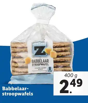 Lidl Babbelaar stroopwafels aanbieding